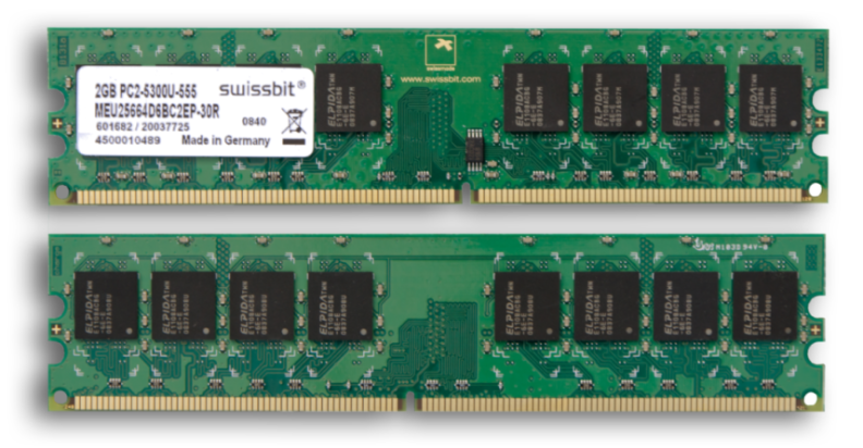 Two RAM cards